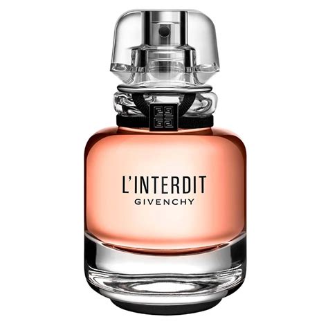 perfume givenchy l'interdit feminino eau de parfum 80 ml|l'interdit Givenchy original version.